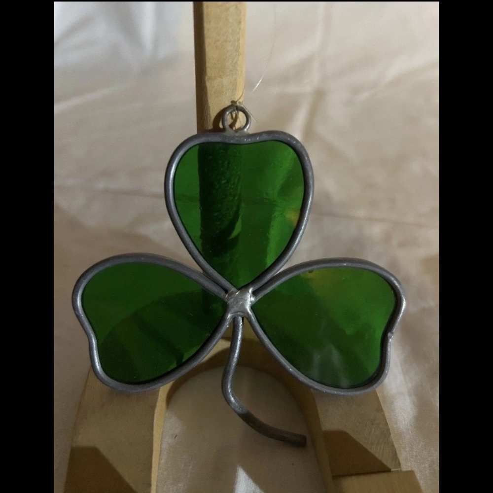 Stained Glass Insect and Nature Ornaments, set of 8 - Picture 3 of 7